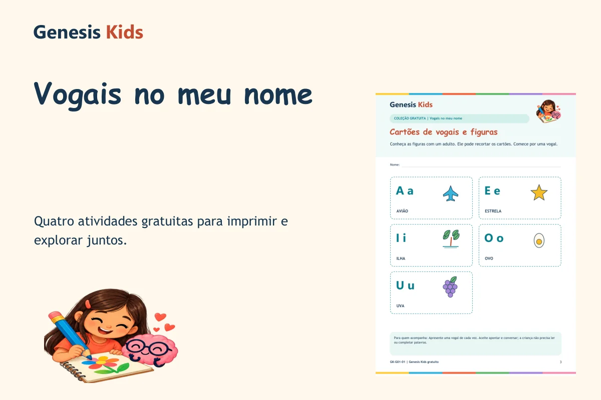 Amostra real: Vogais no meu nome